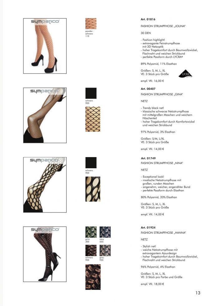 Sympatico Sympatico-katalog Fs 2020-13  Katalog Fs 2020 | Pantyhose Library